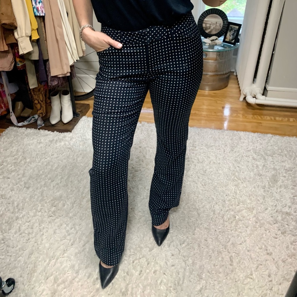 Navy dress pants with pockets
